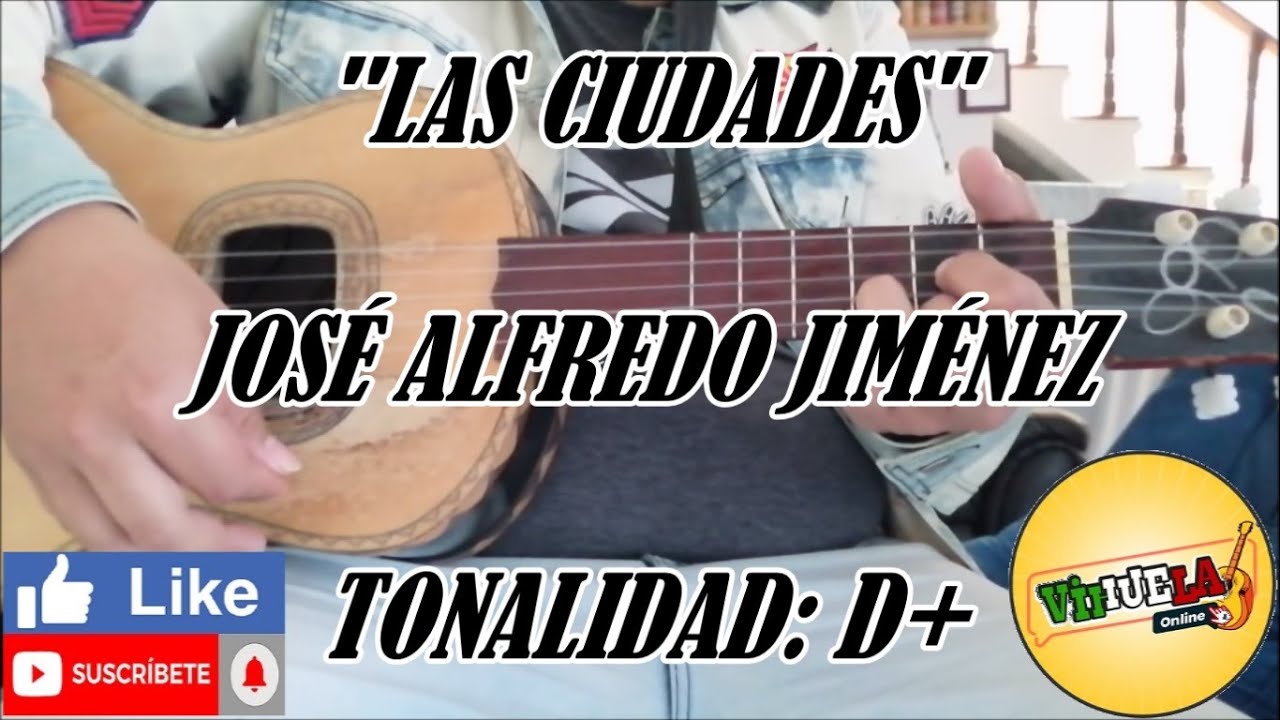 Las Ciudades José Alfredo Jiménez Cover Vihuela YouTube