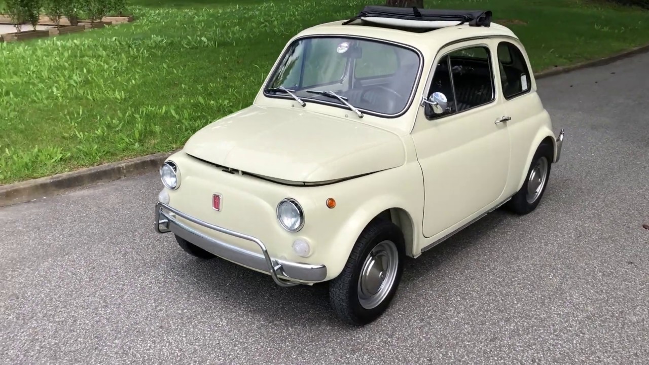 Fiat 500l Lusso De 1970 Couleur Sabbia Beige Youtube