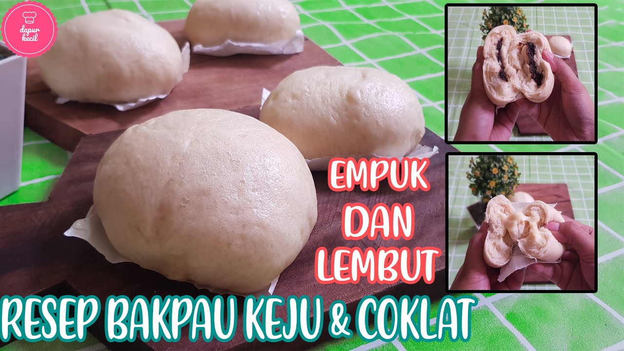 RESEP BAKPAO LEMBUT DAN EMPUK , TIDAK KEMPES DAN KERIPUT - YouTube