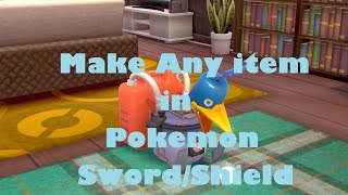 Make almost any item in Sword and Shield Isle of Armor! (Cramorant item combiner)