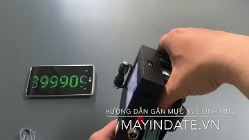 Hướng dẫn gắn mực và vệ sinh bảo quản mực HP 2588 cho máy in date,in logo Promax N3