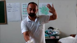 Como retirar luvas de procedimentos.