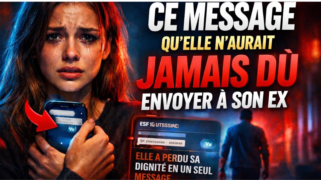 CE MESSAGE QU'ELLE N'AURAIT JAMAIS DÛ ENVOYER À SON EX