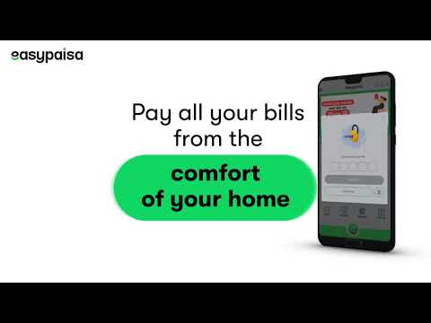 How to Pay Bills with Easypaisa App!