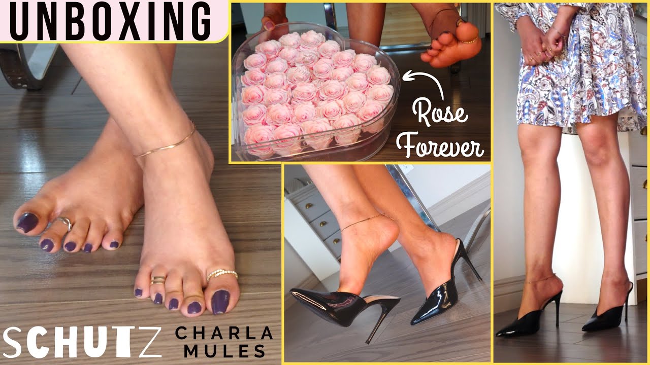 ●Unboxing & Review● Schutz Charla Mules & Rose Forever New York