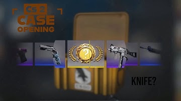CS2 case opening (i got a knife?)