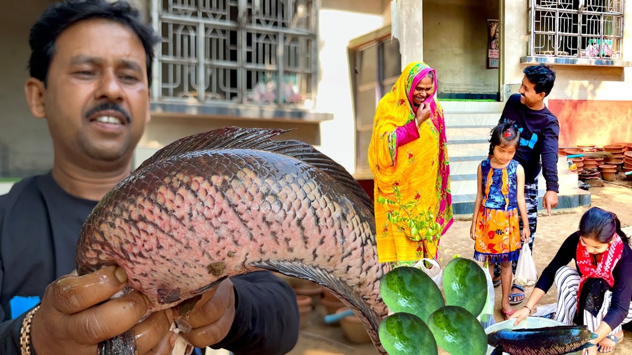 গরমের শুরুতেই আম মাখা তার সাথে আম শোল | 1.2KG Aam Shol Recipe ||