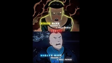 Stripe Mark (S3) VS Mohawk Mark (S3) #edit #invincible #fyp
