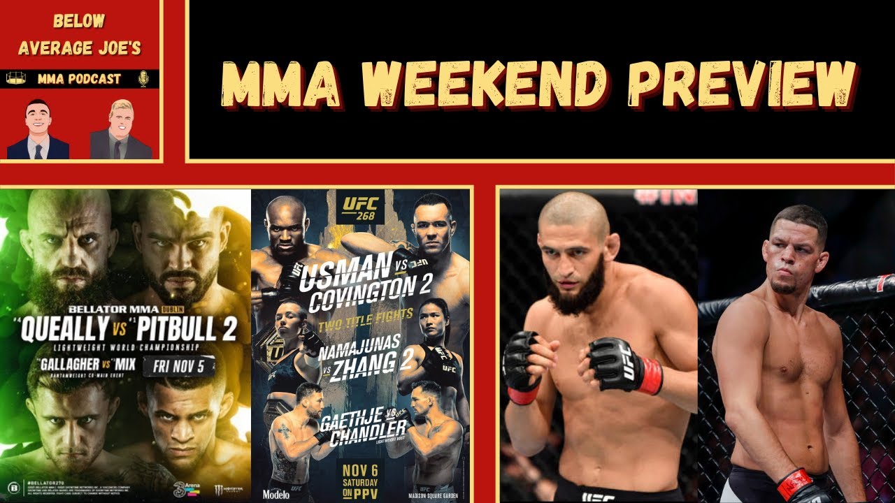 Ep. 155 - UFC 268 & Bellator 270 Preview | Khamzat Chimaev vs Nate Diaz? | DWCS Season Finale Recap