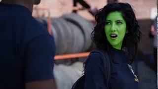 Stephanie Beatriz Hulks Out