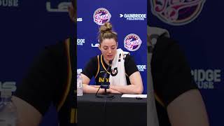 Katie Lou Samuelson on teammates needing to help out Caitlin Clark