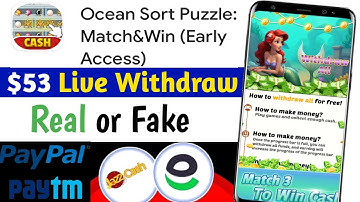 Ocean Sort Puzzle Real Or Fake - Ocean Sort Puzzle Legit Ba - Ocean Sort Puzzle Withdrawal