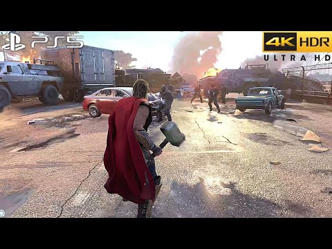 Marvel&rsquo;s Avengers (PS5) 4K 60FPS HDR Gameplay - (PS5 Version)