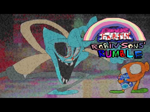 Cereal Theft - Robinson Rumble Gumball FNF Mod | [Darwin eats Gumball's cereal]