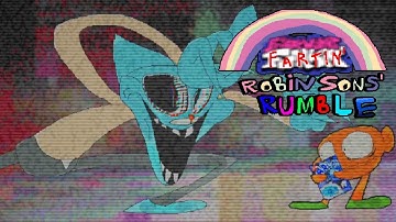 Cereal Theft - Robinson Rumble Gumball FNF Mod | [Darwin eats Gumball