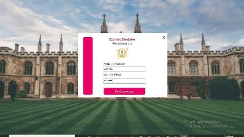 Application De Gestion D