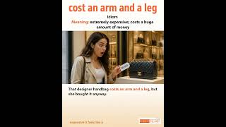 Cost An Arm And A Leg: English expression meaning and example