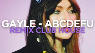 GAYLE - abcdefu (House Techno Remix LABACK) #shorts