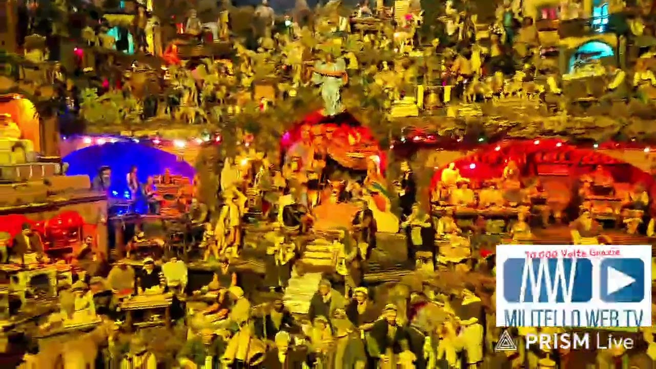 Le Vie dei Presepi Natale 2025Presepe del Sig. Placenti Mario  in Via Principe Branciforte 76.