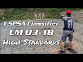 USPSA Classifier CM 03-18 "High Standards" - Carry Optics