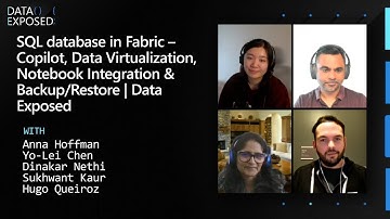 SQL in Fabric–Copilot, Data Virtualization, Notebook Integration & Backup/Restore | Data Exposed
