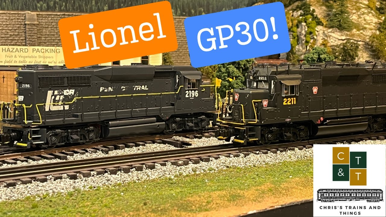 Lionel Legacy GP30! PRR and Conrail!