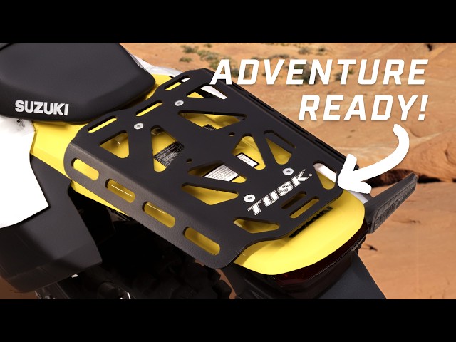 Tusk Top Rack | Suzuki DR-Z4S - YouTube