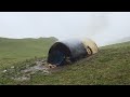 nepali shepherds life style the Himalayan sheep’s farm in highland summer season