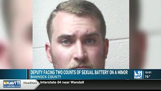 Idaho sheriff's deputy charged with felonies for sexual battery on a minor