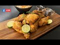Pollo Frito con Ensalada de Col | Clase de cocina en vivo