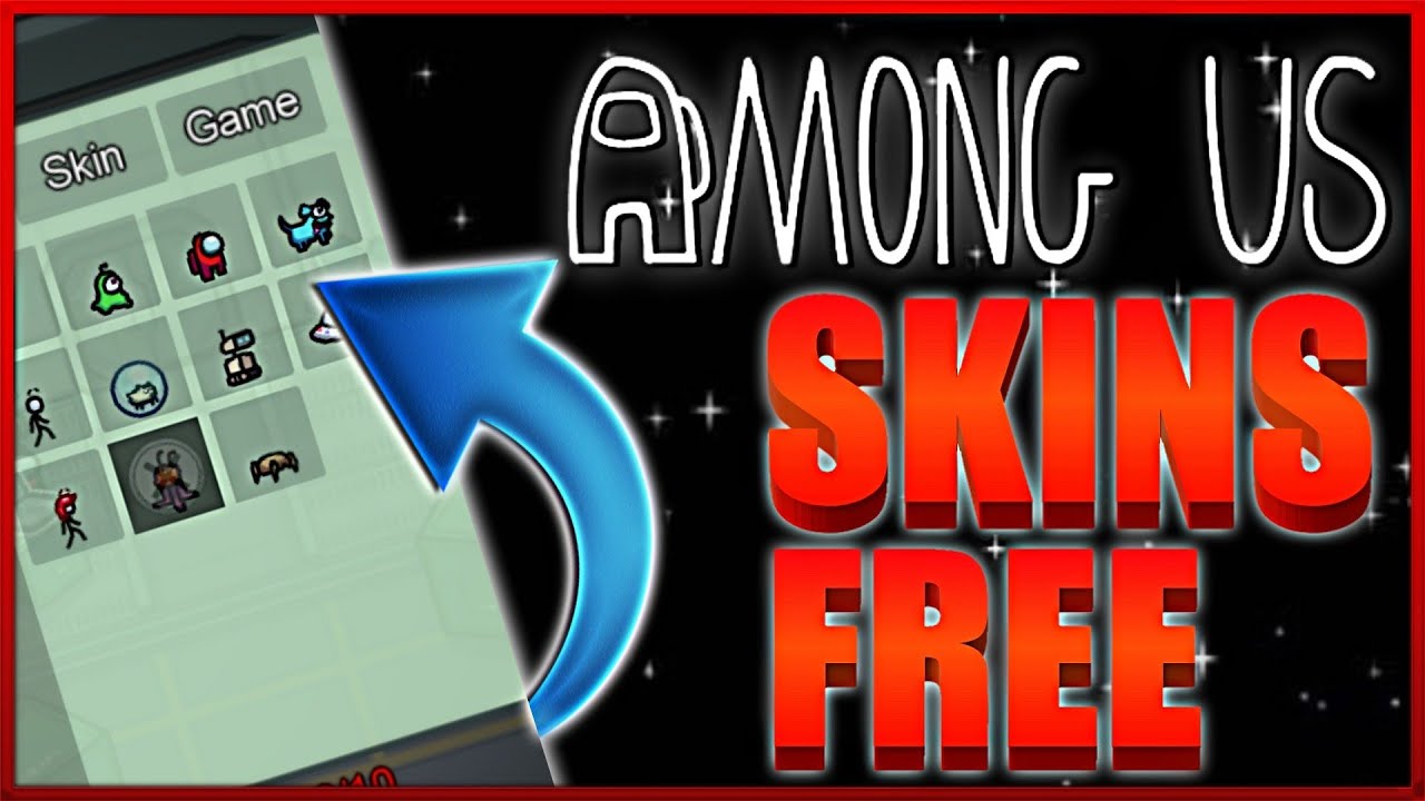 AMONG US ALL SKINS FOR FREE MOD APK DARKSIDE BY