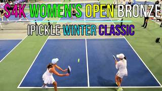 $4K Women’s Open Bronze | Chew (5.4) / Grollman (5.5) vs Omori (4.8) / Ritchie (4.9) iPickle