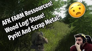 Miscreated! AFK FARM Wood Log | Stone | Pyrit and Scrap Metal!