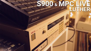 Akai S900 & MPC Live - Luther | #s900 #mpclive |