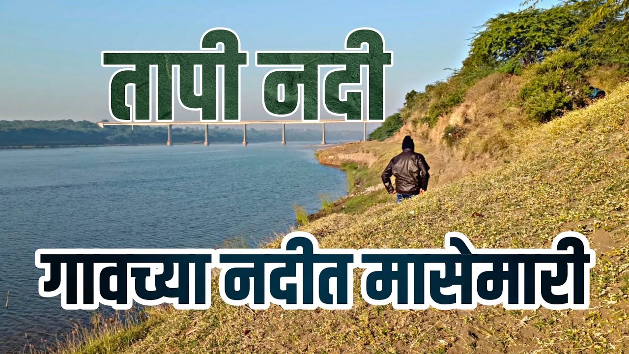 🌅🐟🔥 सुबह की ताज़ी मछली | तापी नदी पर कोली मछुआरे की मछली पकड़ाई | Nimghwan, Chopda Maharashtra 🌿💧