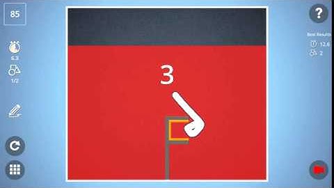 Check out how I solved level 85 in Brain It On! #BrainItOn