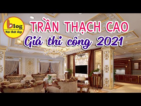 Video Thi công trần thạch cao - Báo giá chi tiết từng loại... - youtube