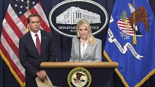 Attorney General Bondi Announces Charges Against Abrego Garcia
