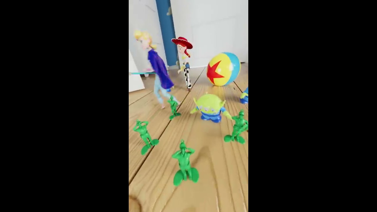 Toy Story Woody Daps Up Buzz