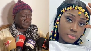 Mariage de Dieyla: Son père craque en pleine interview après l’arrivée de la mariée