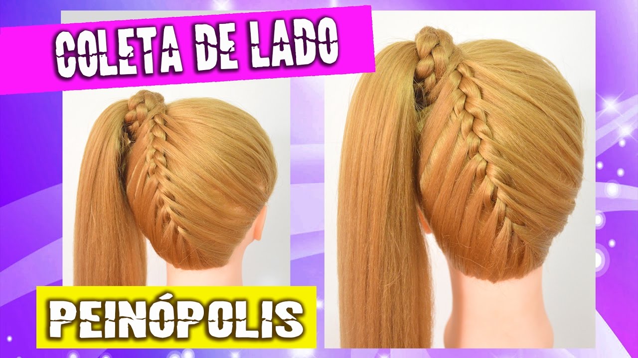 Coleta Con Trenza Atras Peinados Faciles Y Rapidos Para Niña Coleta Con Trenza Atras Peinados Faciles Y Rapidos Para Niña
