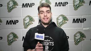 Western Conference Championship Series Game 2 Pre-Game: Jacob Julien (London Knights)