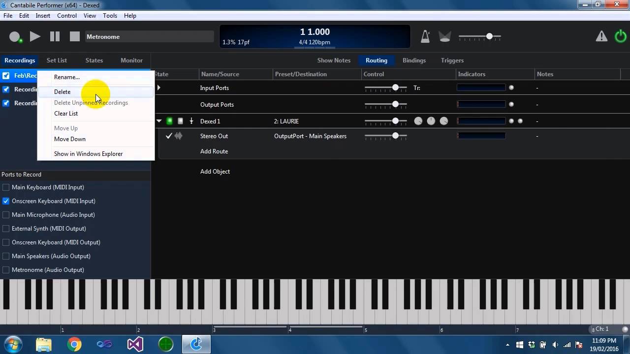 Cantabile 3 Walkthrough - Recording - YouTube