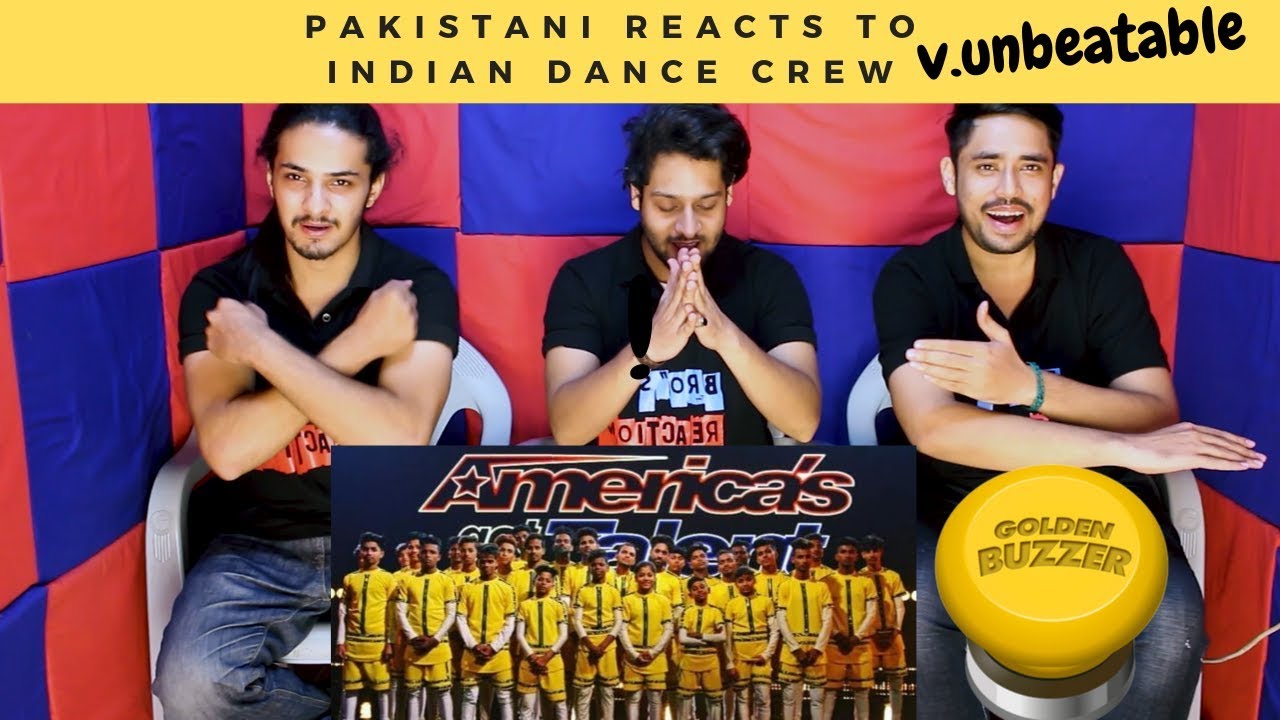 Pakistani Reacts to Indian Dance Crew V.Unbeatable Earns GOLDEN BUZZER ! - America's Got Talent 2019