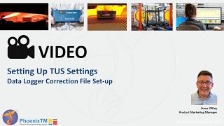 Video 5 3 Setting up TUS Data Logger Correction Factors
