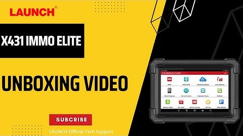 LAUNCH X431 IMMO ELITE | Unboxing Video