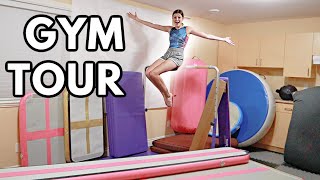 HOME GYM Tour | DREAM Gymnastics Gym | Bethany G