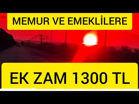 Memur ve emekliler müjde! Maaşlara 1300 TL ek zam duyuruldu