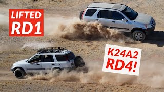 Off Roading CR-Vs || RD1 RD4 TSX Swapped Off-Road  [Worlds 2nd Best 4X4 Channel]