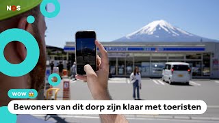 Een selfie maken bij de Fuji-berg? Mooi niet!